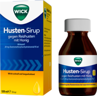 WICK Husten-Sirup gegen Reizhusten mit Honig