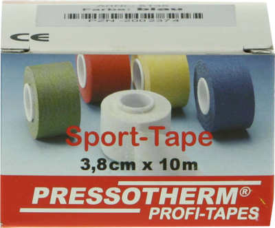 PRESSOTHERM Sport-Tape 3,8 cmx10 m blau