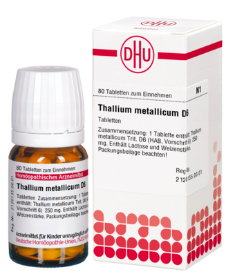 THALLIUM METALLICUM D 6 Tabletten