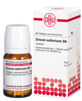 ZINCUM SULFURICUM D 6 Tabletten