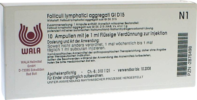 FOLLICULI LYMPHATICI aggregati GL D 15 Ampullen