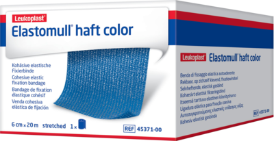 ELASTOMULL haft color 10 cmx4 m Fixierb.blau