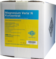 MAGNESIUM VERLA N Konzentrat Plv.z.H.e.L.z.Einn.