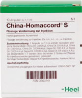 CHINA HOMACCORD S Ampullen