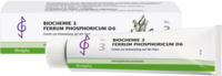 BIOCHEMIE 3 Ferrum phosphoricum D 6 Creme