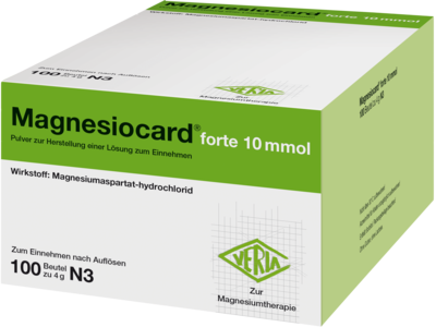 MAGNESIOCARD forte 10 mmol Plv.z.Her.e.Lsg.z.Einn.