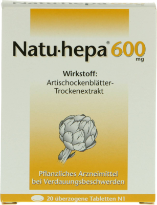 NATU HEPA 600 mg überzogene Tabletten