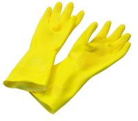 HANDSCHUHE Gummi mittel