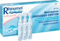 RHINOMER babysanft Meerwasser 5ml Einzeldosispip.