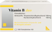 VITAMIN B DUO Filmtabletten