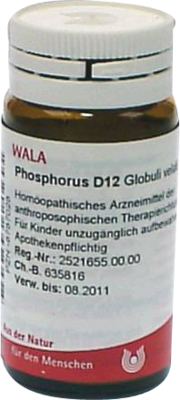 PHOSPHORUS D 12 Globuli