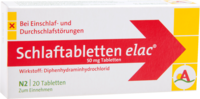 SCHLAFTABLETTEN elac 50 mg