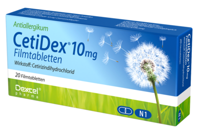 CETIDEX 10 mg Filmtabletten