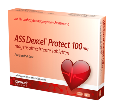 ASS Dexcel Protect 100 mg magensaftres.Tabletten