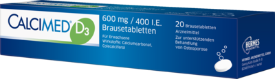 CALCIMED D3 600 mg/400 I.E. Brausetabletten