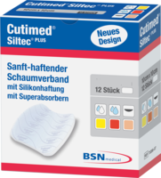 CUTIMED Siltec Plus Schaumverb.5x6 cm haftend