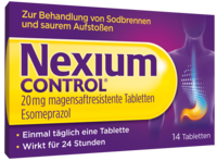 NEXIUM Control 20 mg magensaftresistente Tabletten