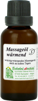 MASSAGE-ÖL wärmend