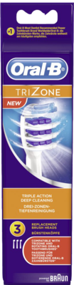 ORAL B TriZone Aufsteckbürsten 3er