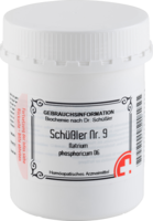 SCHÜSSLER NR.9 Natrium phosphoricum D 6 Tabletten