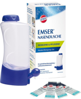 EMSER Nasendusche mit 4 Btl.Nasenspülsalz