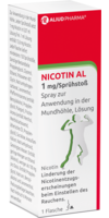 NICOTIN AL 1 mg/Sprühstoß Spray z.Anw.i.d.Mundhö.