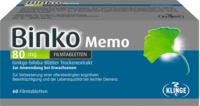 BINKO Memo 80 mg Filmtabletten