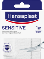 HANSAPLAST Sensitive Pflast.hypoallergen 8 cmx1 m