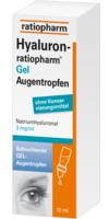 HYALURON-RATIOPHARM Gel Augentropfen