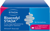 BISACODYL STADA 5 mg magensaftres.überzog.Tabl.