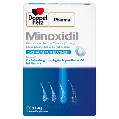 MINOXIDIL DoppelherzPharma Männer 50 mg/g Schaum